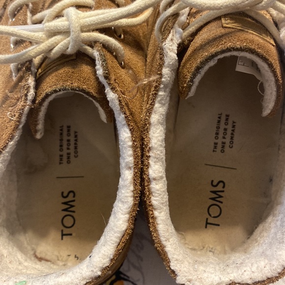 COPY - TOMS Brown Women's Bota Suede Lace - Up Boots - Picture 5 of 8